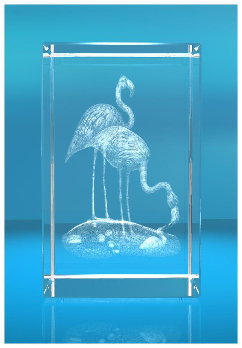 3D Glasquader Motiv: Flamingo 3D Glasquader Motiv: Flamingo