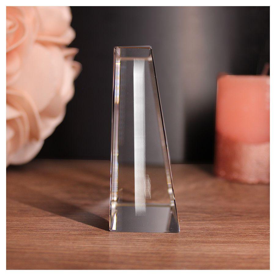 2D Glasfoto Flachglas Querformat mit Foto und Wunschtext