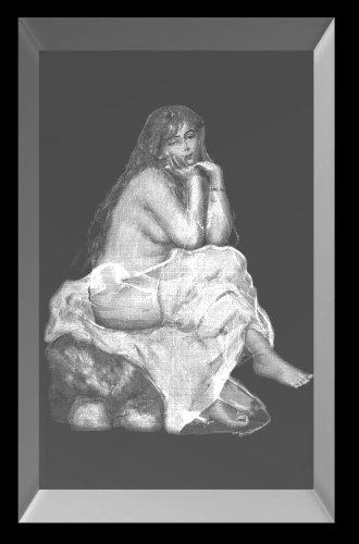 3D Glasquader Seated Bathers Renoir 3D Glasquader Seated Bathers Renoir