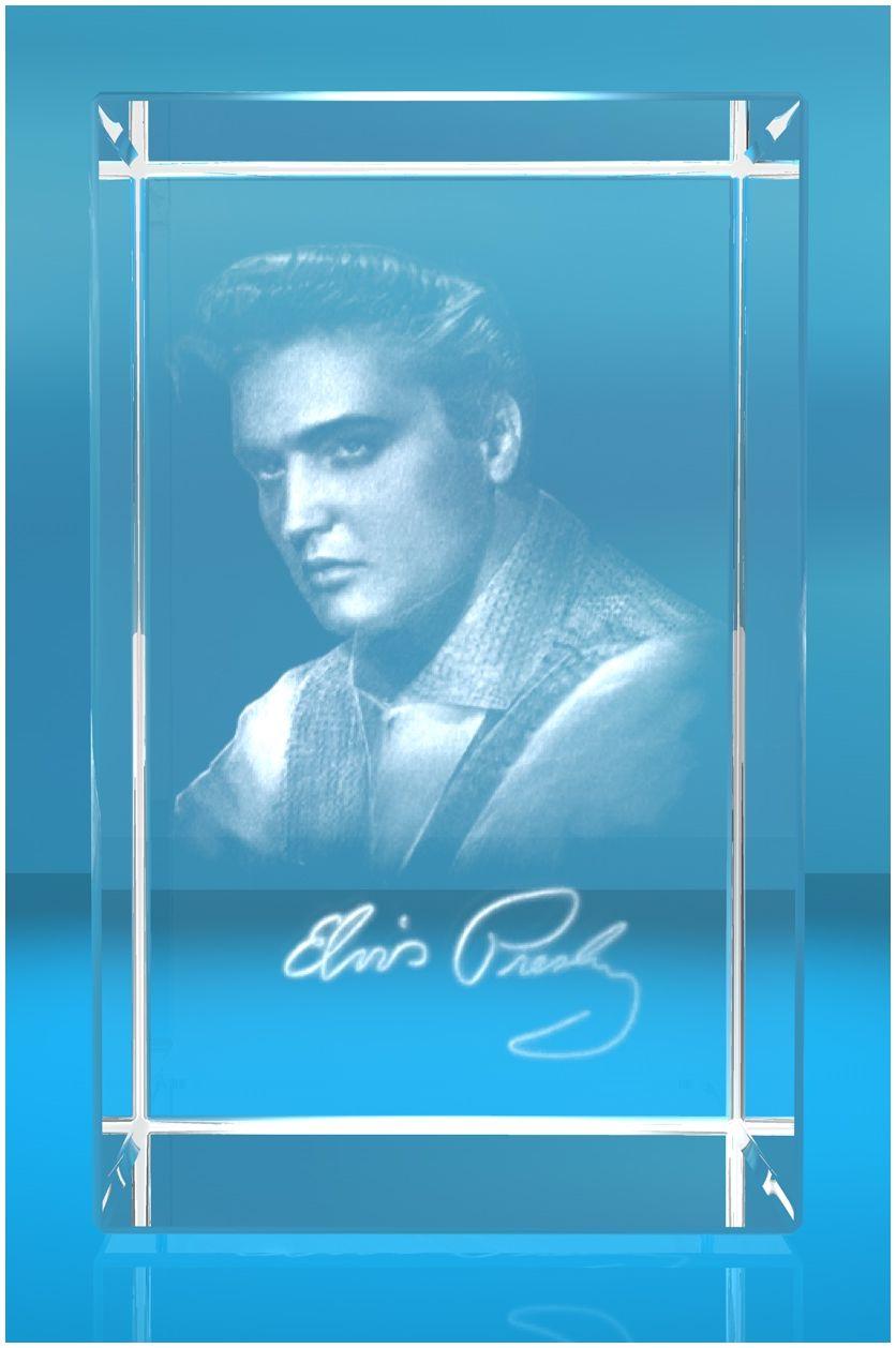 3D Glasquader Motiv: 3D Autogramm Elvis Presley 3D Glasquader Motiv: 3D Autogramm Elvis Presley