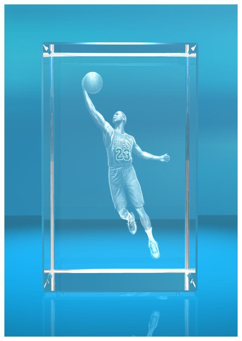 3D Glasquader Motiv: Basketballer 3D Glasquader Motiv: Basketballer