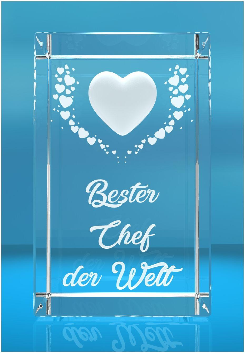 VIP-LASER 3D Kristall Motiv: Fliegende Herzen Bester Chef der Welt VIP-LASER 3D Kristall Motiv: Fliegende Herzen Bester Chef der Welt