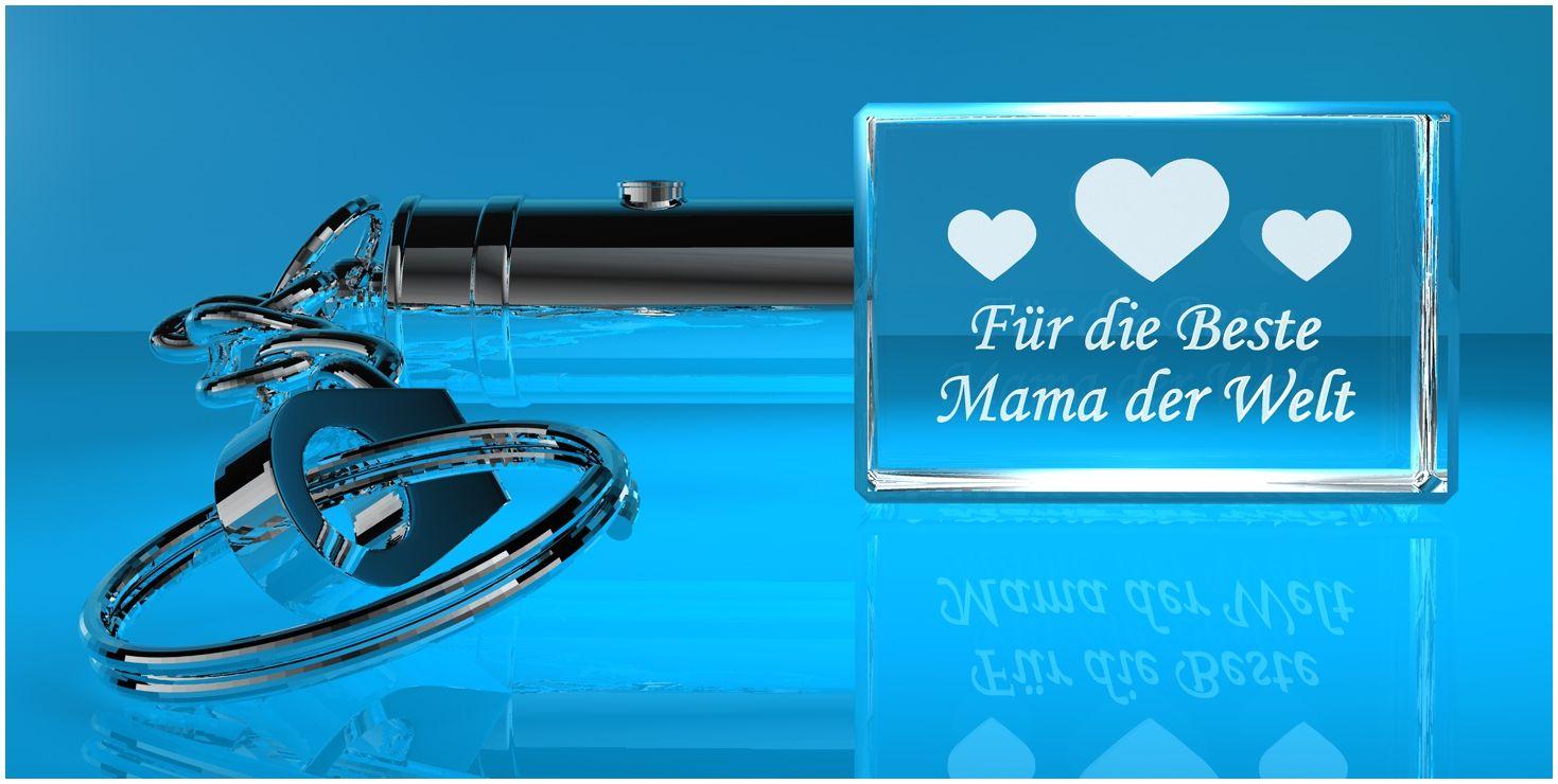 3D Schlüsselanhänger   Beste Mama der Welt   M0010
