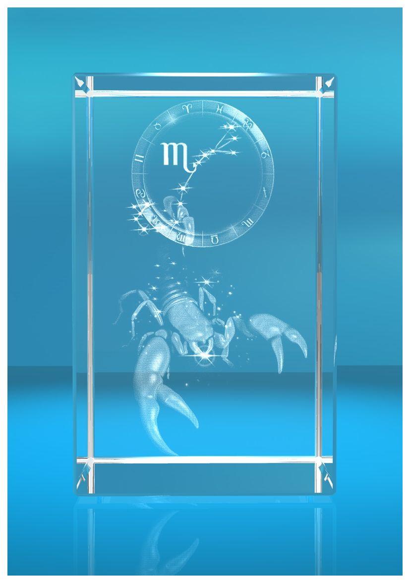 3D Glasquader I Sternzeichen PRO I Motiv: Skorpion 3D Glasquader I Sternzeichen PRO I Motiv: Skorpion