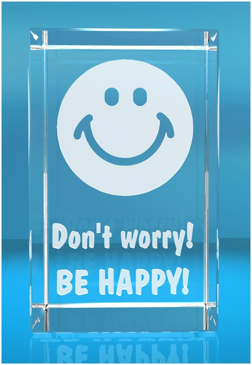 3D Glasquader Motiv: SMILE! 3D Glasquader Motiv: SMILE!