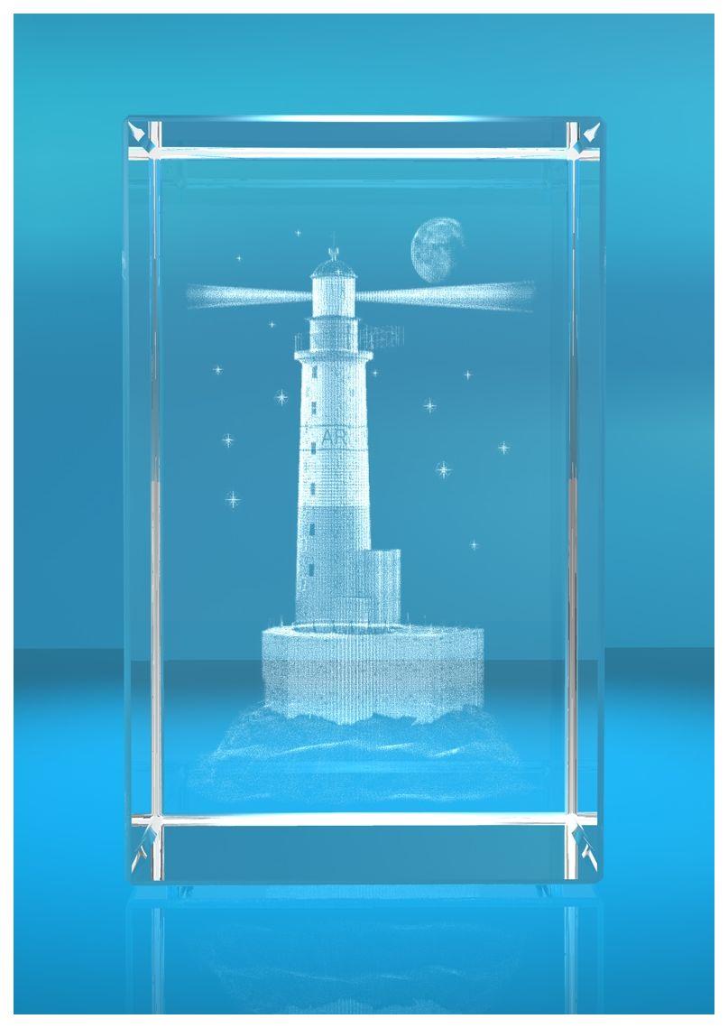 3D Glasquader Motiv: Leuchtturm 3D Glasquader Motiv: Leuchtturm