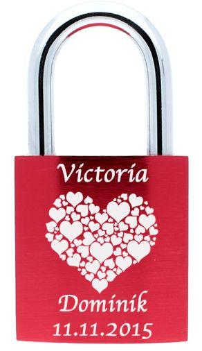 LoveGoals Liebesschloss Motiv M040