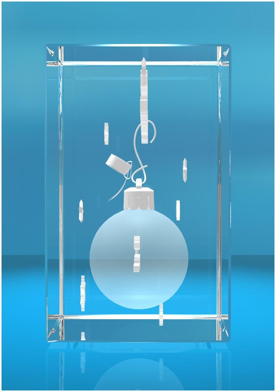 VIP-LASER 3D Weihnachtskugel Frohe Weihnachten - Motiv: für Oma
