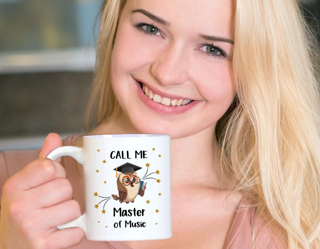 LOVEGOALS Kaffeetasse Call me Master of | Geschenk zum Masterabschluss